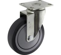 TOOLCRAFT TO-5137917 Rotella girevole con piastrina ad avvitamento TPR 100 mm