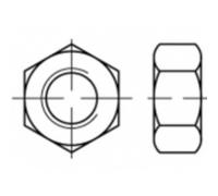 TOOLCRAFT TO-5371458 Dadi esagonali M2 Acciaio inox A1 500 pz.