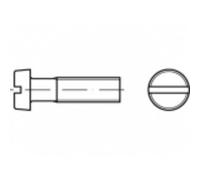 Toolcraft to 5451018 viti cilindriche m3 6 mm taglio iso 1207 poliammide 200 pz