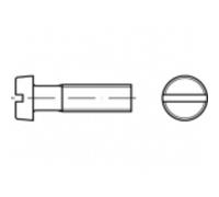 TOOLCRAFT TO-5451018 Viti cilindriche M3 6 mm Taglio Poliammide 200 pz.
