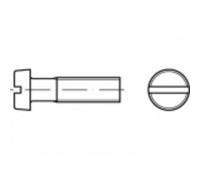 Toolcraft to 5451030 viti cilindriche m3 16 mm taglio iso 1207 poliammide 200