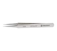 TOOLCRAFT TO-5557149 Pinzetta di precisione 1 pezzo 2 SA 120 mm