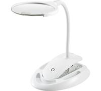 2126184 toolcraft wsl 006 lampada di ingrandimento a led con morsetto da tavolo
