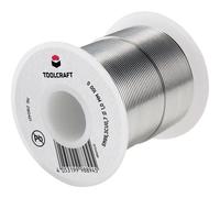TOOLCRAFT TO-6481263 Stagno senza piombo Bobina Sn99,3Cu0,7 ROL1 100 g 1 mm