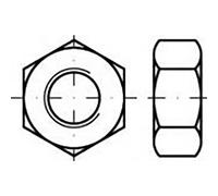 TOOLCRAFT TO-6855531 Dadi esagonali M3 DIN 555 Plastica 200 pz.