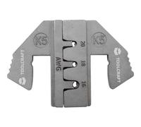 TOOLCRAFT TO-6897543 PLE-0K5 Matrice di crimpaggio TEDESCO DTM/DT/DTP 1.5 mm²