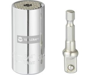 TOOLCRAFT TO-7273935 Inserto giravite a bussola 1/4 (6.3 mm), 3/4