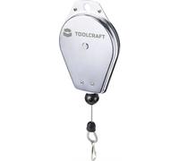TOOLCRAFT TO-7310169 Cavo a molla, estensione della fune fino a 2 m. Capacità