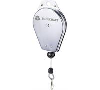 TOOLCRAFT TO-7392612 Cavo a molla, estensione della fune fino a 1,5 m. Capacit