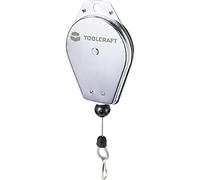 TOOLCRAFT TO-7392612 Cavo a molla, estensione della fune fino a 1,5 m. Capacità