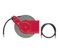 TOOLCRAFT TO-7449555 Avvolgi tubo aria compressa 15 m 10 bar Montaggio a soffit