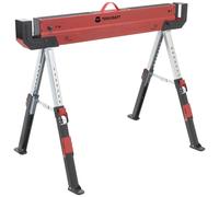 Toolcraft TO-7726197 - Cavalletto per sega, in acciaio, regolabile in altezza, 300 kg (larghezza x altezza x profondità), 520 x 620 x 1088 mm, 9,3 kg, 1 pezzo