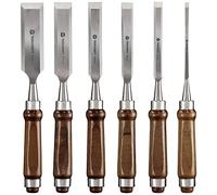 TOOLCRAFT TO-7873785 Scalpello per legno, 6 pz. Kit