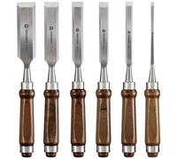 TOOLCRAFT TO-7873785 Scalpello per legno, 6 pz. Kit