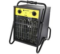 TOOLCRAFT TO-8578338 Riscaldatore da cantiere 9000 W Nero giallo