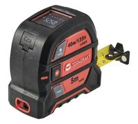 TOOLCRAFT TO-8597142 Distanziometro laser 2 in 1 Max. 40 m con metro a nastro