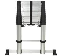 TOOLCRAFT TO-9610686 Lega di alluminio Scala telescopica Montaggio senza utens