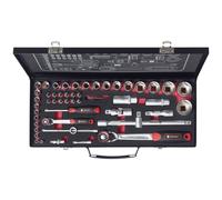 TOOLCRAFT TO-9626409 Kit cricchetti con levetta d'inversione 1/4 (6.3 mm), 1/2