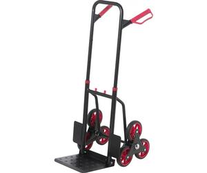 TOOLCRAFT TO-9650166 Carrello per scale pieghevole, regolabile in altezza Acci