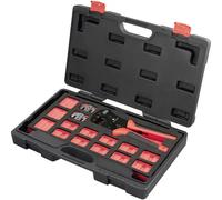 TOOLCRAFT TO-9660081 Kit pinza crimpatrice in ssortimento crimpatura con v