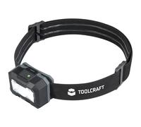 TOOLCRAFT TO-9664731 Lampada frontale Batteria ricaricabile agli ioni di litio