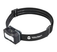 TOOLCRAFT TO-9664731 Lampada frontale Batteria ricaricabile agli ioni di litio