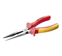 TOOLCRAFT TO-6768522 VDE Pinza con becchi mezzotondi Dritti Acciaio al cromo vanadio 200 mm
