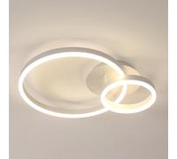 Toolight Plafoniera LED Soffitto 42W 4725LM, Moderna Lampadario LED Soffitto Rotondo Luce Naturale 4500K, Lampada in Acrilico per Soggiorno Camera da Letto Cucina, Ø50cm