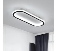 Toolight Plafoniere LED moderne 33 W, lampada da soffitto 3600LM 6500K, moderna plafoniera LED 40 cm