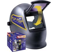 Toolit 42513 FLIP-FLAP 0 Casco di saldatura EN 166, EN 168, EN 175 Nero