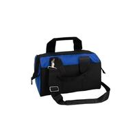 Toolkit multifunzionale per elettricista lavorazione del legno Manutenzione durevole grande Toolkit per la manutenzione della casa hardware borsa per la conservazione (blu, 40,6 cm)