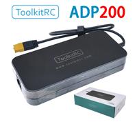 ToolKitRC ADP200 200W 4A Adattatore di alimentazione per caricabatterie DC19.5V 10.3A Adattatore di uscita XT60 per RC iSDT GTPower HotRC SkyRC
