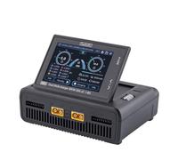 ToolkitRC M8D 1600 W 50 A DC Balance Touch Screen Charger 65 W Carica rapida Dual Canali per 1-8S Lipo Batteria per FPV Drone Auto RC Model Parts (M8D)