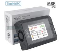 ToolkitRC M8P caricabatterie intelligente 1-8S 600W 20A telecomando auto modello di aviazione aereo batteria al litio FPV ricarica rapida