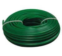 Toolland Filo per decespugliatore, nylon, verde, 3,2 mm, 50 m