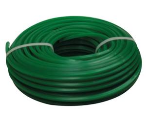 Toolland Filo per decespugliatore, nylon, verde, 3,2 mm, 50 m