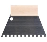 Toolland Pettine per colla, denti quadrati, 8 x 8, 180 mm