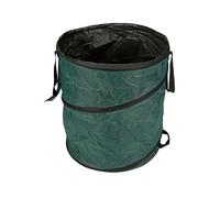 Toolland Sacco per rifiuti da giardino, sistema pop-up, poliestere, verde, 123 litri