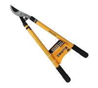 TOOLMAK Troncarami Telescopico Professionale, Cesoia con Manico Allungabile 610-930 mm, Forbici Lunghe da Potatura Rami, Cesoie Potatura Resistenti per Giardino Taglia Rami