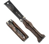 TOOLMAYS sega giapponese portatile 150mm con lama SK5, Seghetto Potatura (13&15 TPI), Sega Pieghevole Per tagliare Rami,