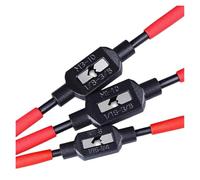 TOOLNOX Chiave con Impugnatura per Stampo Tondo 1 pz giramaschi manuale 1/16, 1/8, 1/4, 1/2, 3/4, 1 "-5/16, rubinetto a mano toccando apparecchio chiave accessori for rubinetti(3I8-1-1I16(M9-M27))