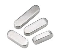 TOOLNOX Chiave parallela Chiavi parallele tipo A, estremità tonde in acciaio inossidabile, perni chiave piatti M3 ~M12, perno albero motore quadrato, acciaio 304(M6 Set meal)