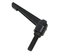 TOOLNOX Maniglia di bloccaggio regolabile 1 pezzo di leva di bloccaggio a forma di L, maniglia regolabile, manopola di bloccaggio con filettatura maschio esterna(M12x50)