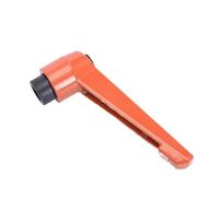 TOOLNOX Maniglia di bloccaggio regolabile 1 pz maniglia regolabile leva di serraggio maniglie filettatura femmina manopola in metallo dado macchine utensili(Orange,M5)