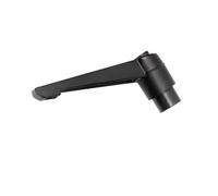 TOOLNOX Maniglia di bloccaggio regolabile 1 pz maniglia regolabile leva di serraggio maniglie filettatura femmina manopola in metallo dado macchine utensili(Black,M10)