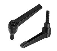 TOOLNOX Maniglia di bloccaggio regolabile 1 pz Maniglia Viti Bullone M4 M5 M6 M8 M10 M12 M16 Leva di Bloccaggio Macchine Regolazione di Bloccaggio Filettatura Maschio Esterna Manopola(M5x12mm)