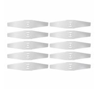 tooloflife 10 lame per tagliaerba in metallo di alta qualità in acciaio inox e lame taglienti per tagliaerba e giardino