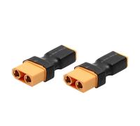 tooloflife 2 adattatori XT90 femmina a XT60 maschio, connettori Deans wireless per caricabatterie RC LiPo FPV Drone Quadcopter auto