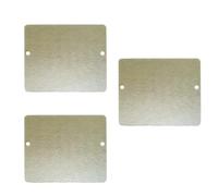 tooloflife Confezione da 3 coperture per cavi a microonde da 104 x 85 mm, piastra Mica, isolamento ad alta temperatura, compatibile con microonde, favorisce il riscaldamento uniforme degli alimenti