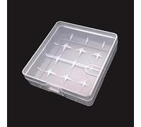 tooloflife, scatola per batterie - Pratica scatola per la protezione e il trasporto per 4 batterie AA - Scatola per batterie e scatola per la conservazione di batterie 18650